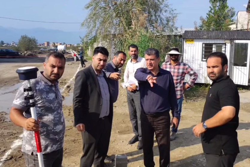 بازدید شهردار ایزدشهر از پروژه خیابان ۲۰ متری جنوبی